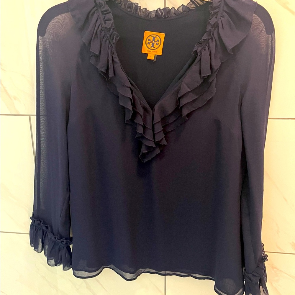 Tory Burch navy top
